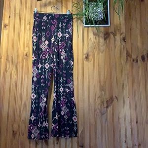 Aztec southwestern geometric pattern lounge pants